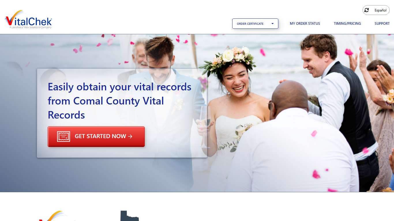 Comal County Vital Records (TX) | Order Certificates - VitalChek